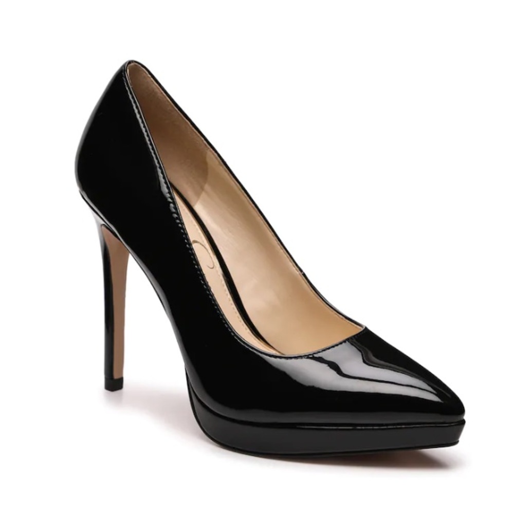 Jessica Simpson Black Platform Pump